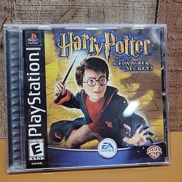Harry Potter and the Chamber of Secrets Ps1 PlayStation 1 Game Complete CiB - Picture 1 of 4